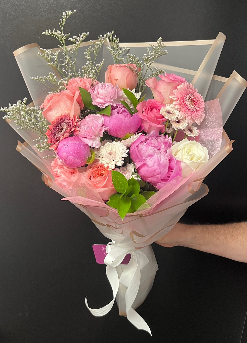 Pink Champagne Bouquet