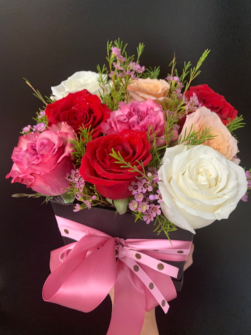 Valentine Rose Gift Box